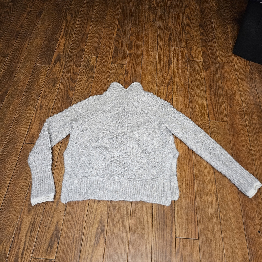 Alex Mill Light Gray Women's Turtleneck Sweater